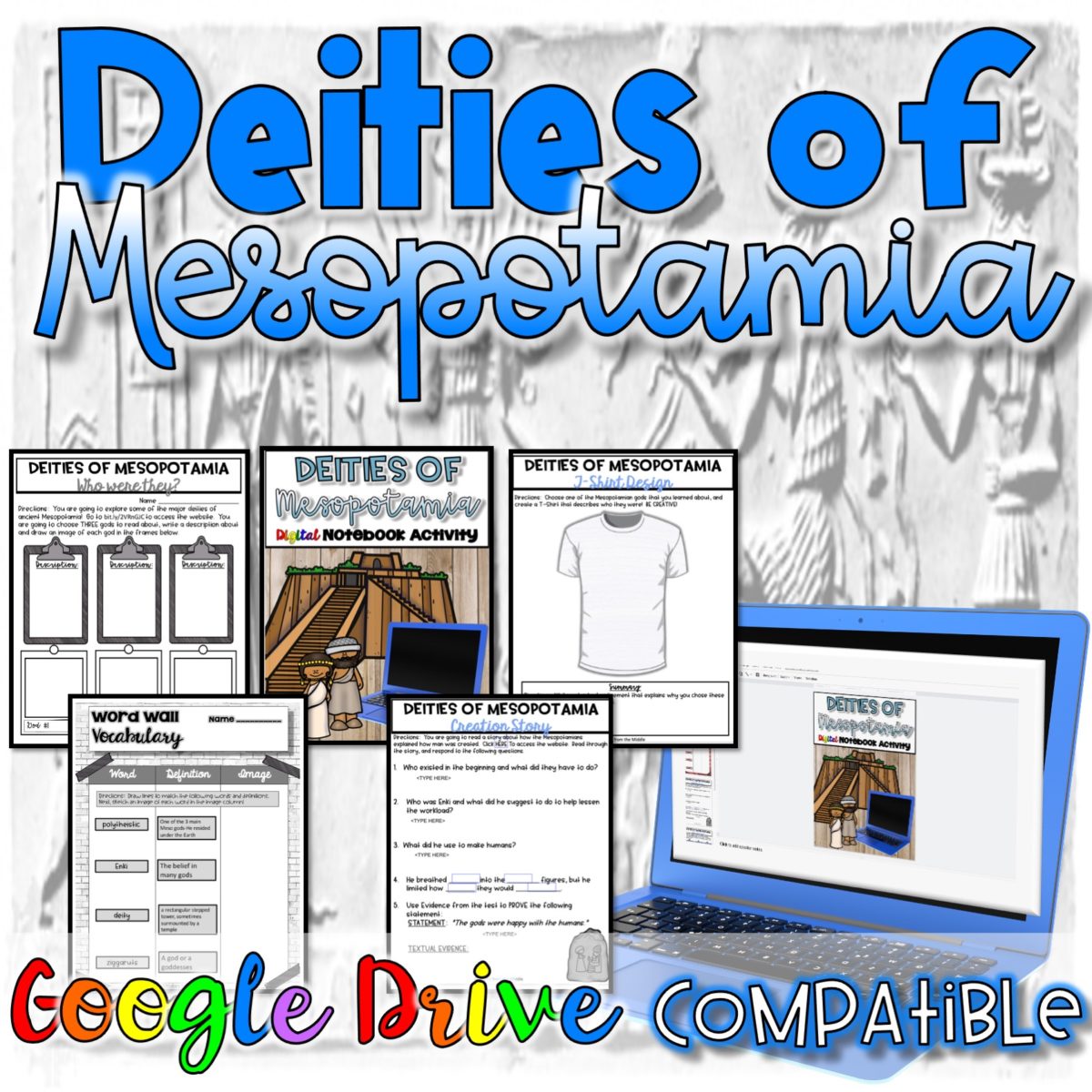 deities-mesopotamia-activities