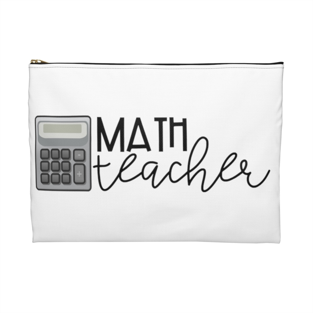Math Teacher Supply Pouch History From The Middle