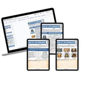 Important Egyptian Pharaohs – Reading & Research Activity – Print & Digital