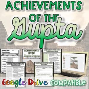 Achievements of the Gupta Empire – Presentation Notes & Mahabharata Analysis – Print & Digital